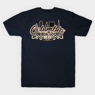 Columbia Bourbon Society Primary Logo Tee (Double Sided) T-Shirt